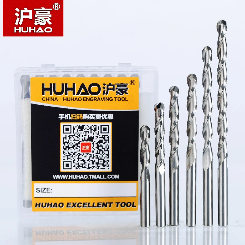 

Фреза HUHAO 5 шт./лот, 4 мм, 2 флейты, спиральная фреза, Концевая фреза с ЧПУ, фрезы для древесины, вольфрамовый карбид, Фрезерный инструмент для маршрута fresa