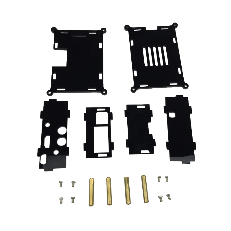Raspberry Pi Placa De Áudio Analógica Acrílico Caso, HiFi Caixa de Cartão de Som DAC, Shell para Raspberry Pi 3 Modelo B +, 3B, 2B