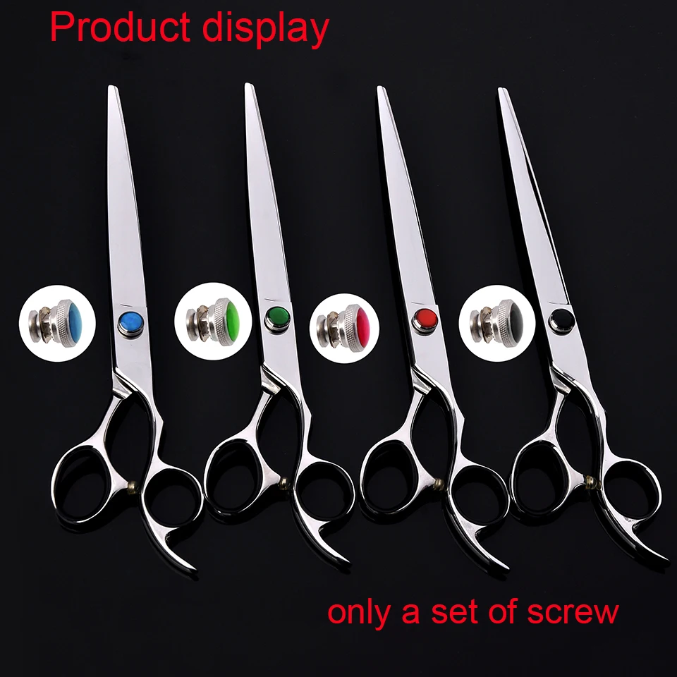 

2 sets/lot Full Set Of System Accessory Screws For Hairdresser Shear Barber Scissor Parts Tornillo De Rodamiento Parafuso