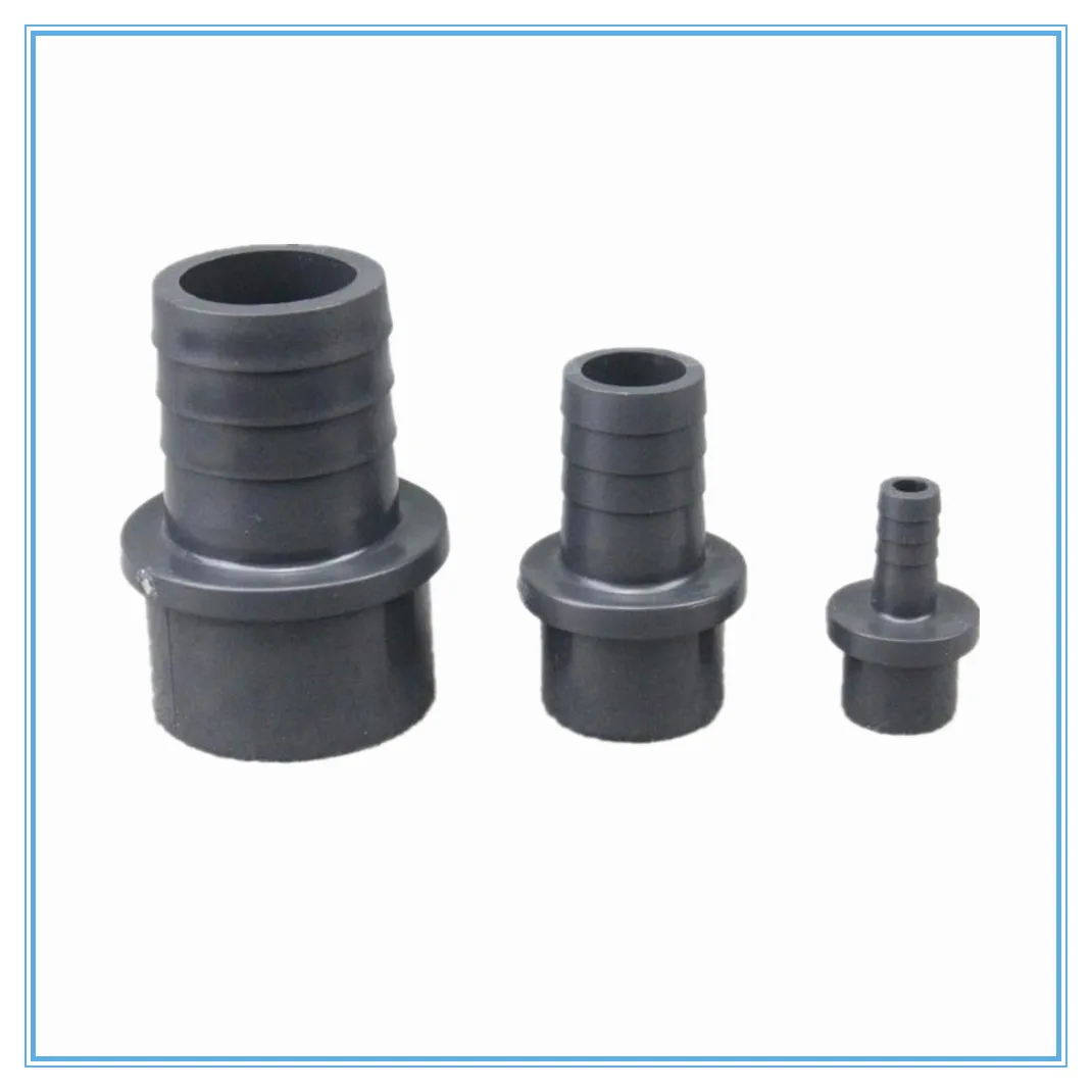 UPVC hose connection tower direct PVC hose direct soft and hard quick connect Plastic Fittings socket