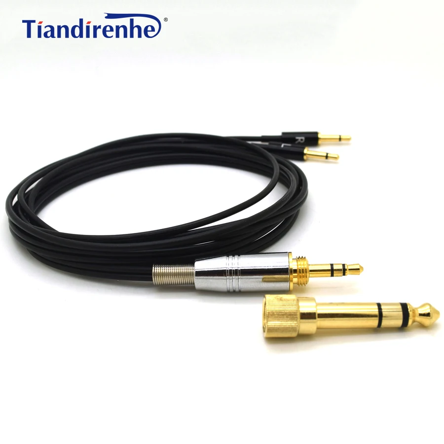 

Headphone Cable for Sennheiser HD477 HD497 HD212 pro EH250 EH350 Headset for Audioquest Nightowl 6.35 / 3.5mm to 2.5mm