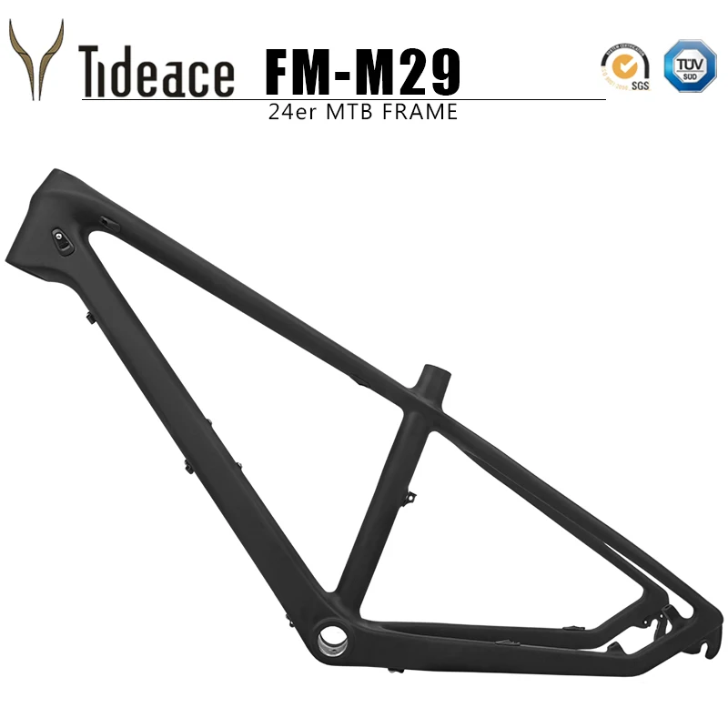 24er 13.5\'\' Carbon Fiber Bicycle Frame for Kids Mountain Bike Frames MTB 13.5in T1000