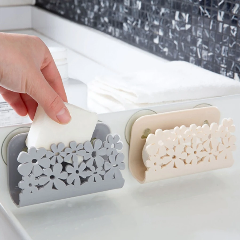 

Dish Cloths Rack Suction Sponge Holder Clip Rag Storage Rack Kitchen Bathroom Organizer Wall Mounted Shelf