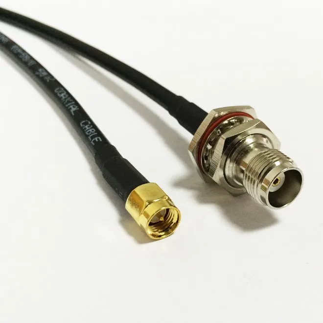 New  SMA Male Plug  Switch  TNC Female Jack   Convertor RG58  jumper cable Wholesale  Fast Ship 100CM 40