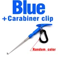 Blue and Carabiner