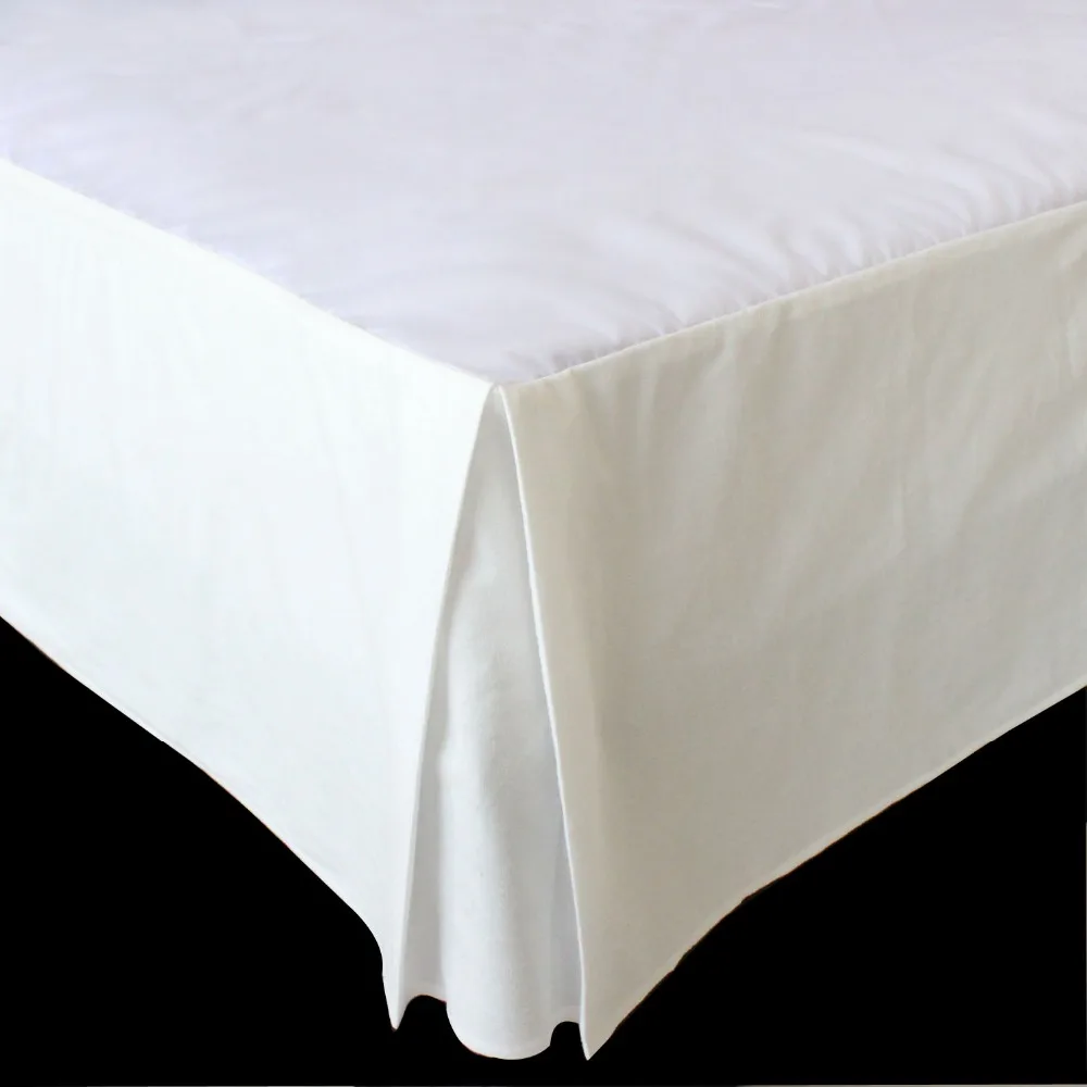 Free Shipping!! Hot Sale Hotel Bed Skirt 5 Colors Suede Fabric for King/Queen/Full/Twin Size With 14\