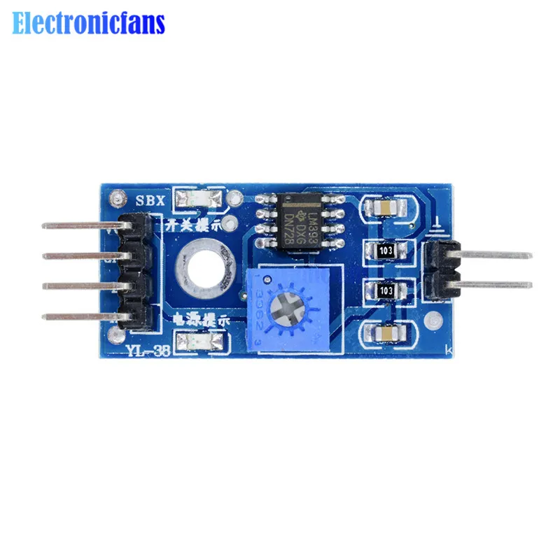 1Set Raindrop Detection Sensor Snow Rain Detector Weather Monitoring Module For Arduino 3.3V-5V