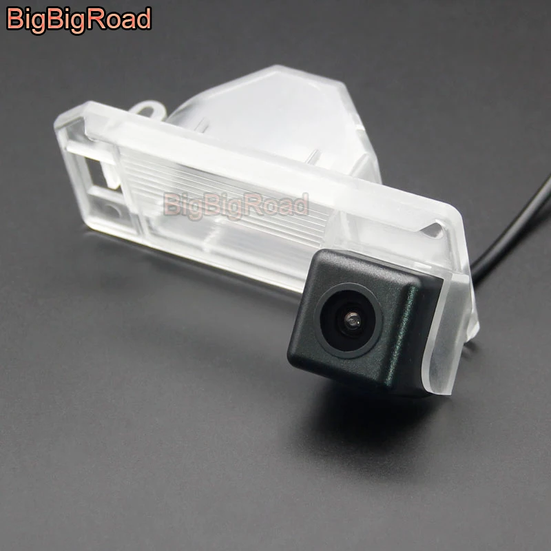 BigBigRoad Car Rear View Parking CCD Camera For Citroen C4 Aircross C4 SUV For Peugeot 4008 2011 2012 2013 Night Vision