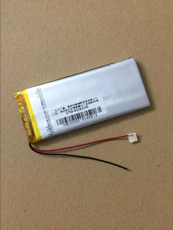 3.7V Chi là J7 Polymer lithium Pin 5040100 2.1AHDIY nhỏ thiết bị điện tử Công suất chờ cung cấp Sạc Li-ion Cel