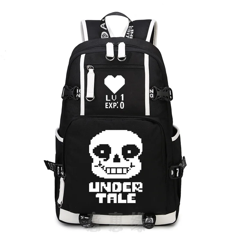 New UNDERTALE  Backpack Cosplay Anime oxford Bag Schoolbag Travel Bags