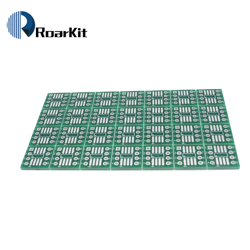 50PCS SOP8 SSOP8 SOIC8 TSSOP8 to DIP8 Interposer Module PCB Board IC adapter Socket Plate 0.65/1.27MM