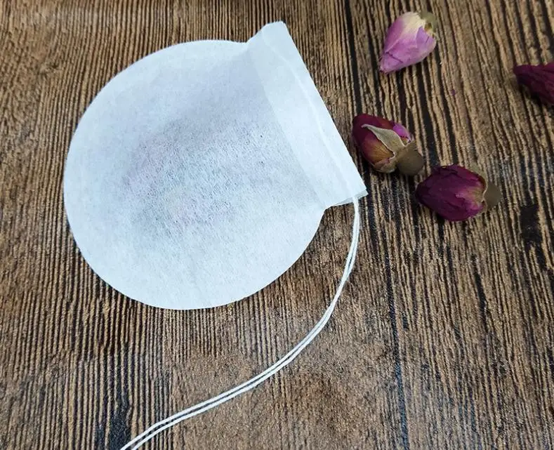 5000pcs/lot Creative Round Shape Tea bags, Disposable food grade Filter Paper Bags coffee bags, fill in 1-4g MINI SN1515