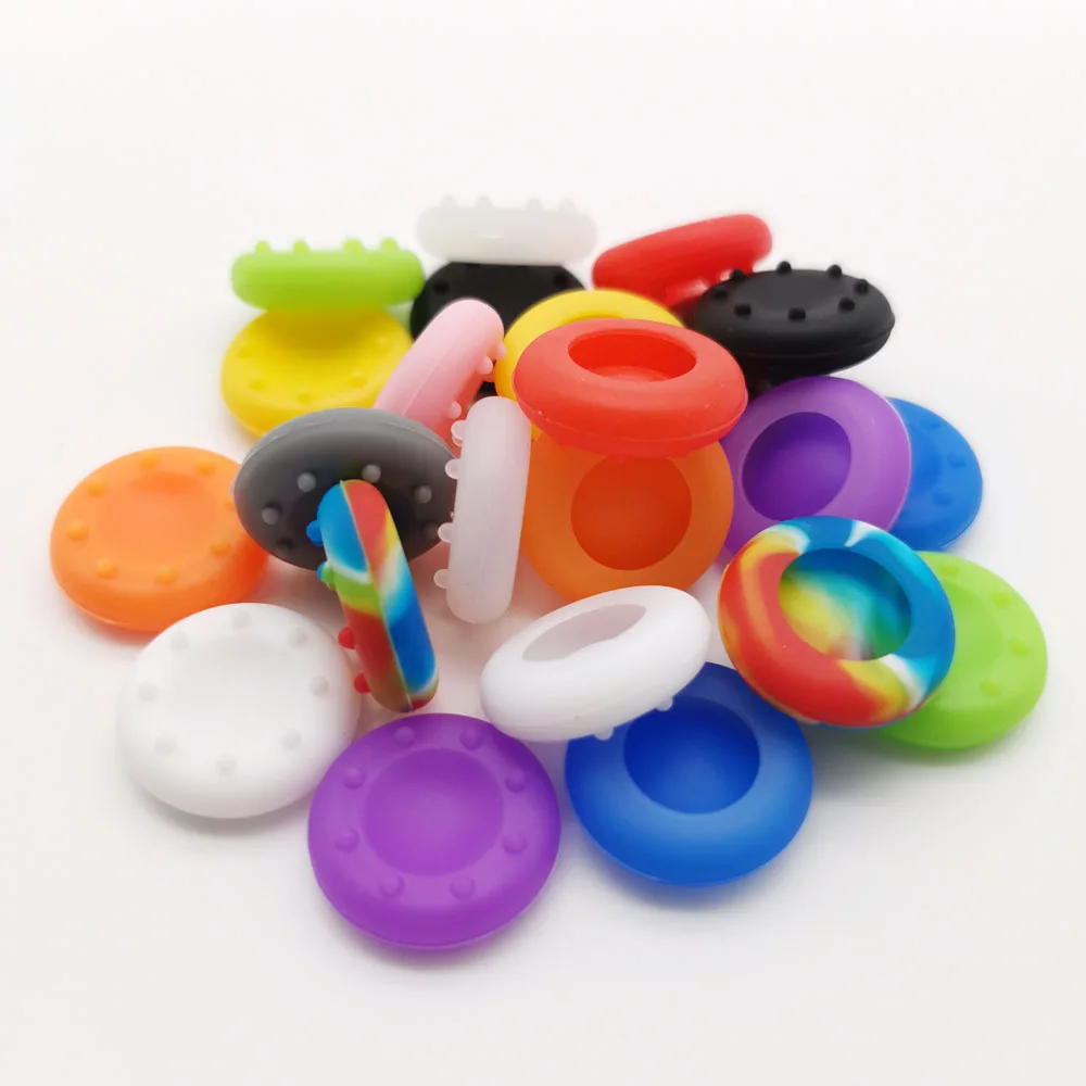 1000PCS/LOT High Quality Silicone Joystick Cap Cover Controller thumbstick Cap for PS3/ PS4/ Xbox 360/ Xbox One Gamepad