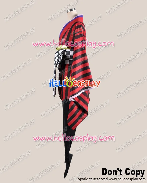 Inu x Boku SS Chapter 2 Cosplay Ririchiyo Shirakiin Costume Kimono H008 image 3
