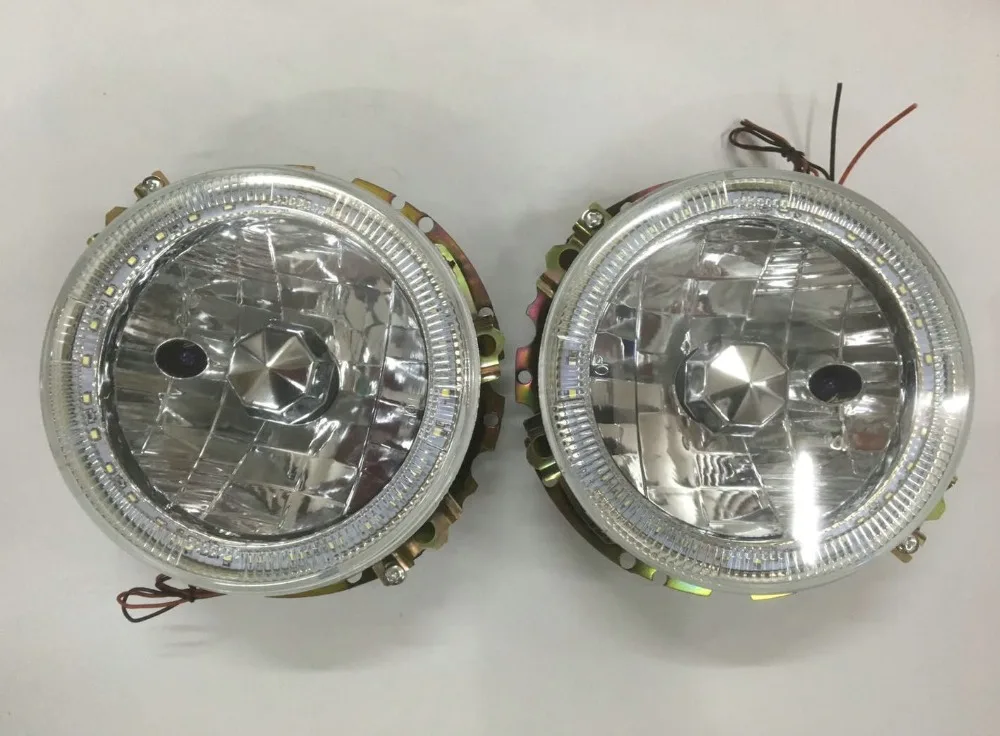 Scheinwerfer mit LED Surround Für Volkswagen VW Golf MK1