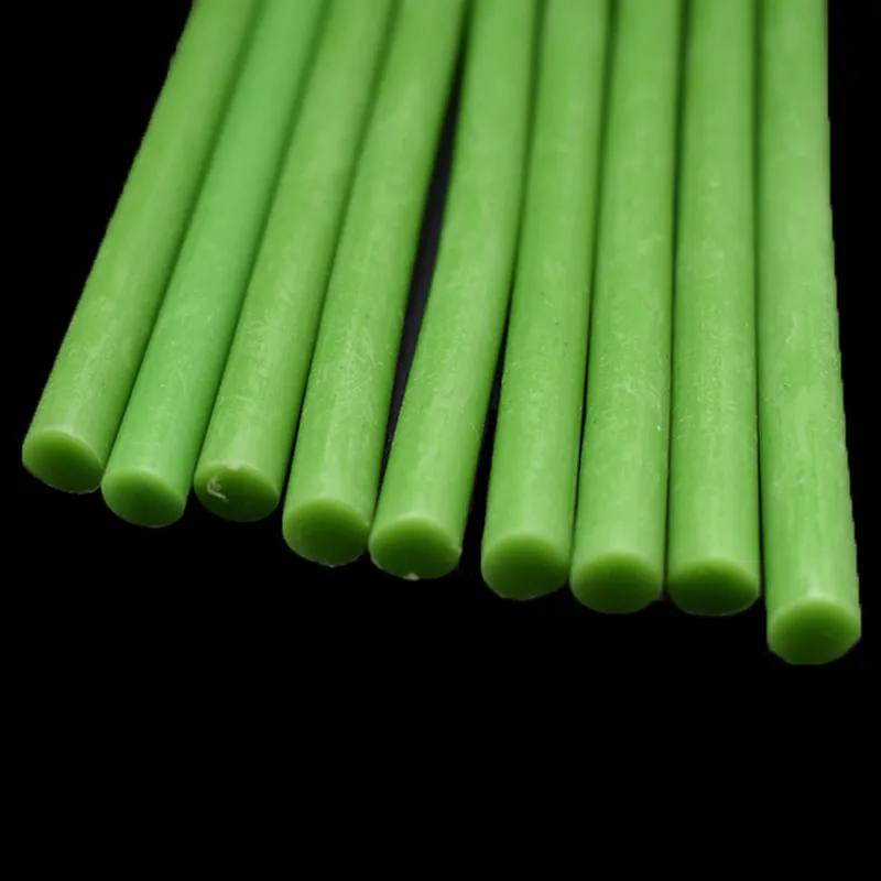 7MM Hot Melt Glue Sticks  For  Electric Glue Gun Car Audio Craft Repair Sticks Adhesive Sealing Wax Stick Green color