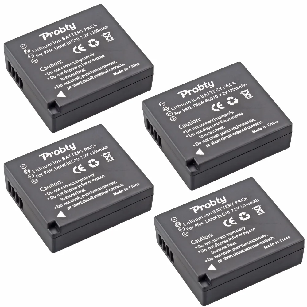 

4 Pcs DMW-BLG10 DMW BLG10 Battery for Panasonic DC-ZS70 DMC-GX80 DMC-GX85 DMC-ZS60 DMC-ZS100 DMC-GF6 DMC-GX7K DMC-LX100K