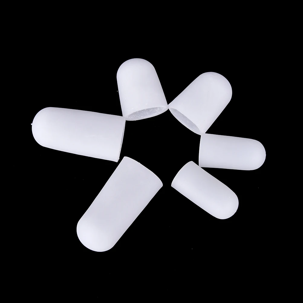 2Pcs Del Gel Del Silicone Del Tubo Fasciatura Finger & Toe Protezioni Piede Piedi Sollievo Dal Dolore Guard per solette Piedi di Cura Piedi