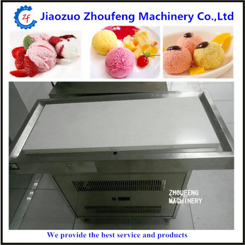 Ice cream shop ice maker marble cold stone fried icecream rolls machine