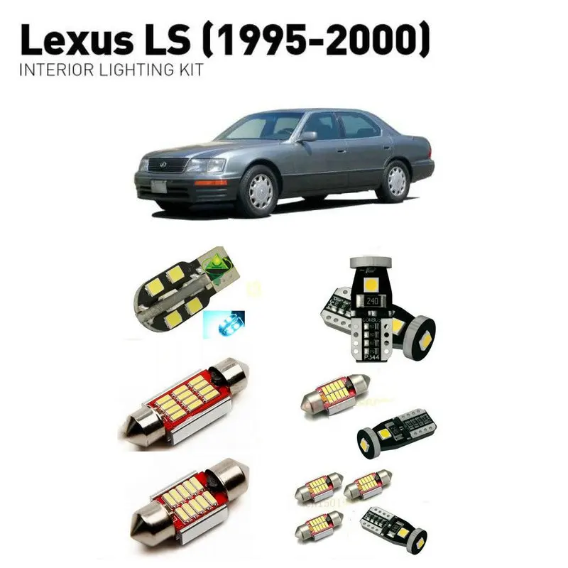 

Led interior lights For Lexus Ls 1995-2000 22pc Led Lights For Cars lighting kit automotive bulbs Canbus