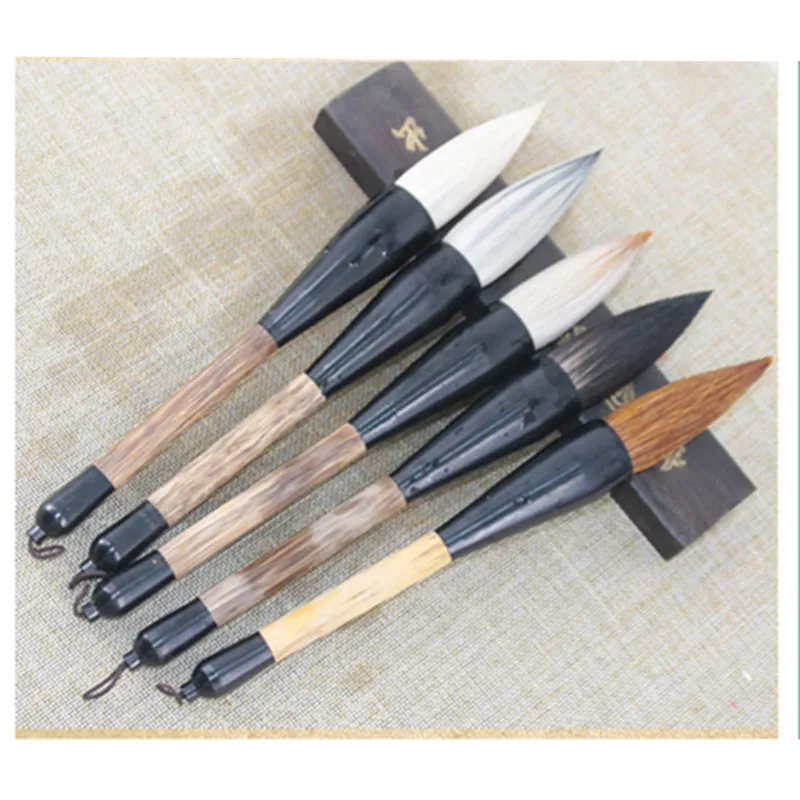 الصينية الكتابة فرشاة الخط فرشاة كبيرة القلم اللوحة الذئب الماعز شعر الحصان YLM9464