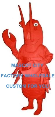 

Sea Food Theme Carnival Cosply Costume Crawdad Mascot Costume Adult Cartoon Character Party Plush Mascotte Kit Suit SW893