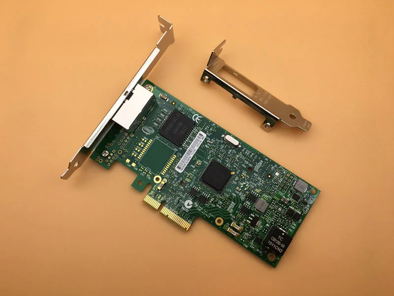 I350AM2 Chipset Dual Port Gigabit PCI-E Network Server Adapter I350-T2 Gratis Pengiriman