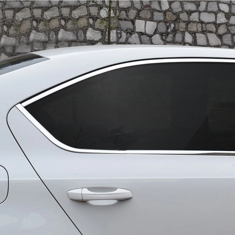 Vtear Car window trim cover Exterior Chromium Styling car-styling decoration accessories parts For Skoda Octavia A7 MK3 2021