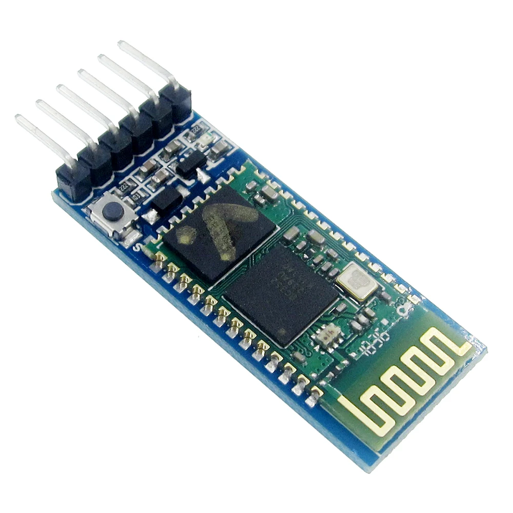 10sets/lot HC05 JY-MCU anti-reverse, integrated Bluetooth serial pass-through module, HC-05 master-slave 6pin