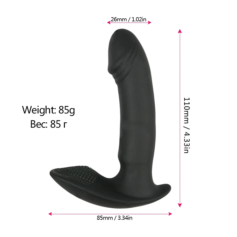 G Spot Clitoris Stimualtion Anal Plug Vibrator Anal Butt Plug Vibrator Powerful Motors Prostate Massager Sex Toys For Men/Women