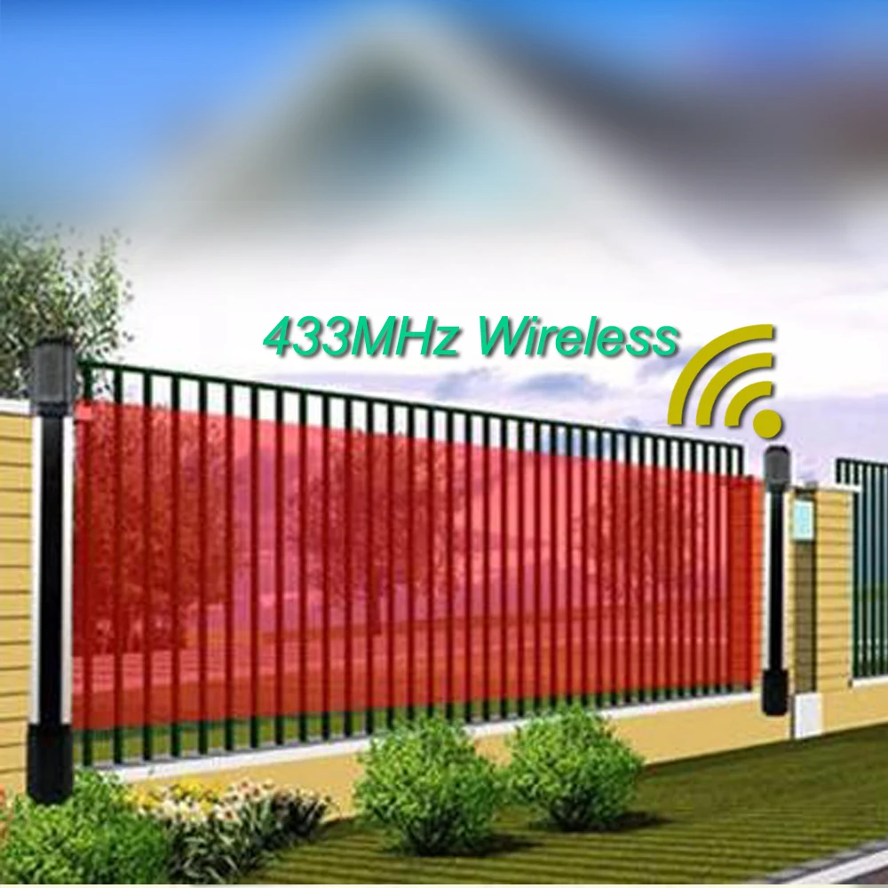 433Mhz Wireless Outdoor Waterdichte Infrarood Beam Detector, Draadloze/Bedrade Detector. Voor Thuis Inbreker Gsm Alarmsysteem