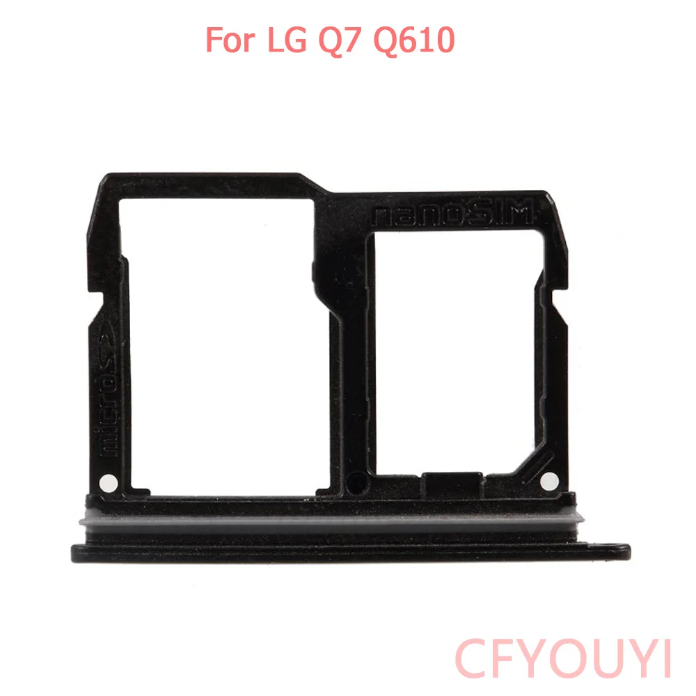 

For LG Q Stylo 4 Q710 SIM Card Tray Holder Slot Replacement Part For LG Q7 Q610