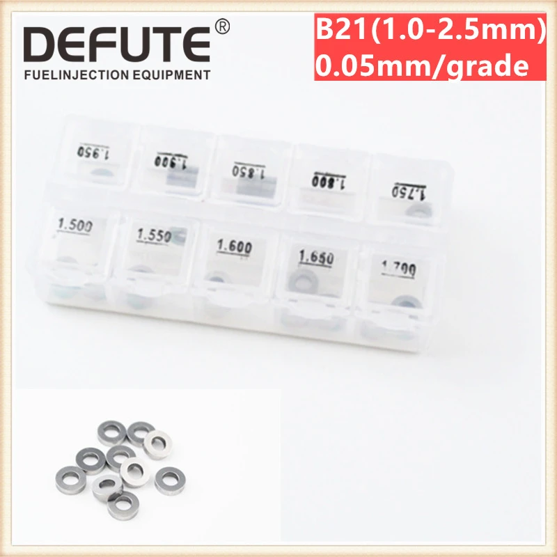 

B21 diesel engine injector washers and common rail injector adjusting shim B21, Gasket Washer B21 Injector Repair Shim