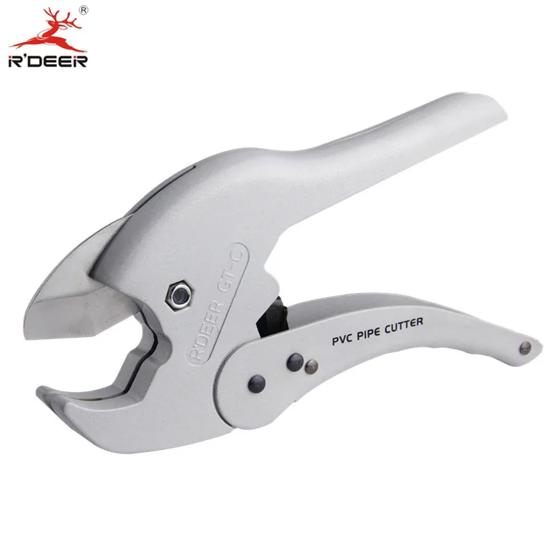 RDEER PVC Pipe Cutter Max Cutting 42mm Stailess Steel Blade Scissors Cutter Pliers  For Plastic Hose PVC PU PP-P PE