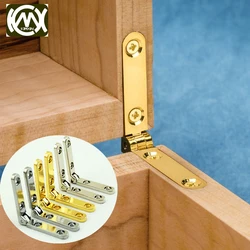KIMXIN High-End Wooden Box Accessories Jewelry Box Hinge Zinc Alloy Seven-Letter Hinge Screw 10 Pieces For Sale The Simple Hinge