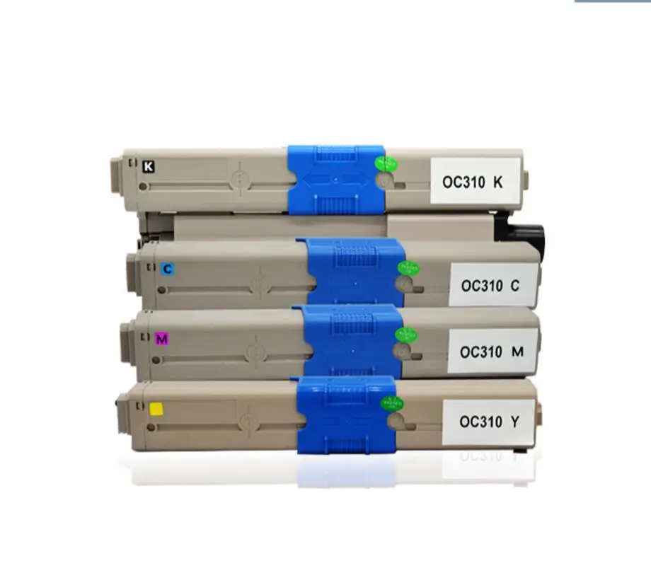 

4Pcs Toner Compatible For OKI 310 330 331 510 530 C310 C330 C331 C510 C530 MC351 C352 MC361 MC362 MC561 MC562 Toner Cartridge