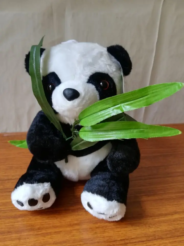 

about 22cm hug bamboo panda soft doll plush toy baby toy birthday gift w1852