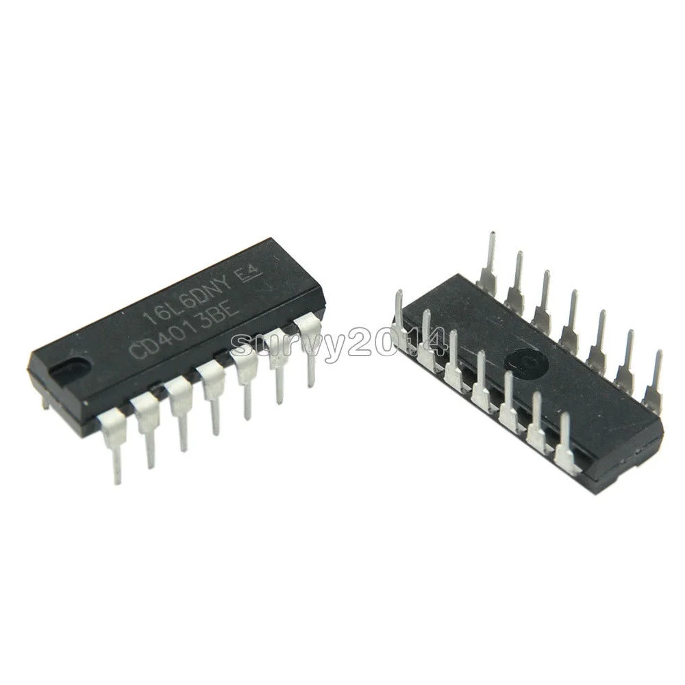 10 Chiếc CD401BE CD4013 4013 CMOS Nhúng Mới