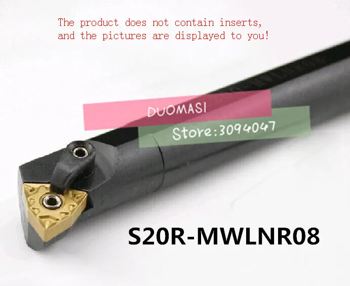 S20R-MWLNR08, alat balik Factory outlet internal, busa tersebut, membosankan bar, cnc, mesin, Factory Outlet