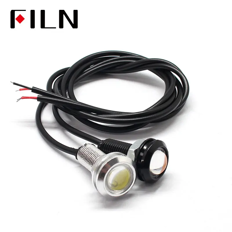 Car LED Bulb COB Turn Signal Fog Daytime Running Light DRL 12V HeadLight Reverse Light Parking Auto Lamp 18MM 1.5W Super Bright