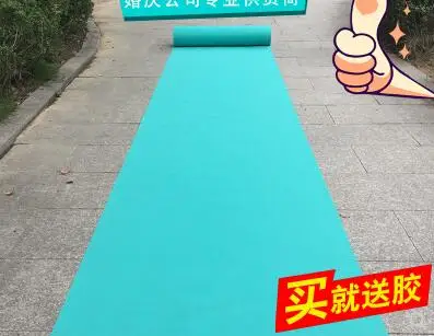 

High quality tiffany blue color T stage VIP carpet wedding aisle runner carpet hallway/ living room/ parlor decoration CR-093