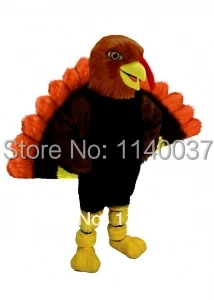 

MASCOT Thanksgiving Turkey Mascot Costume Cartoon Character carnival costume fancy Costume party