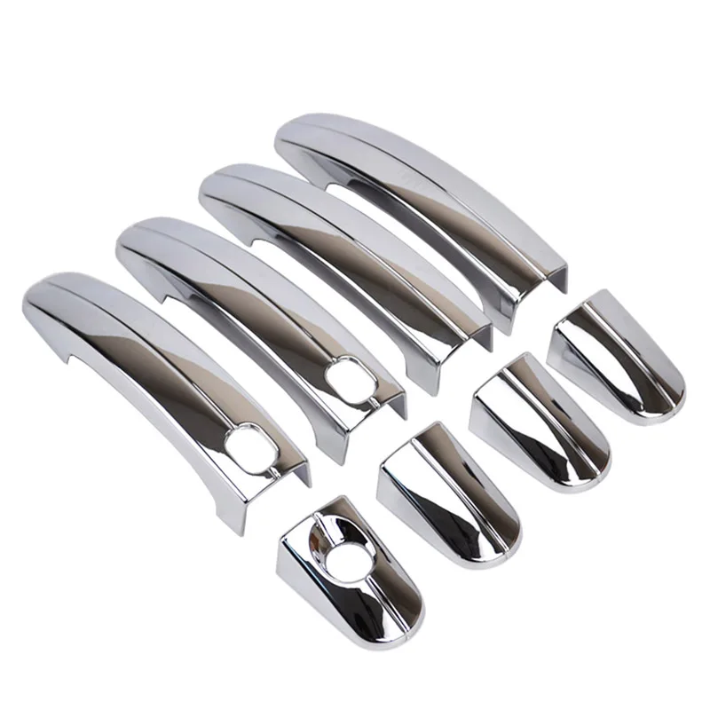 ABS  8ps Door handle   Chrome cover Trim Set   for Ford FOCUS Escape Kuga 2005-2017 accessories