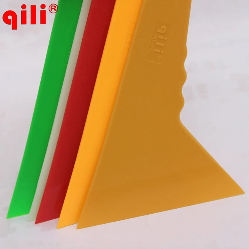 Squeegee QIli QG-32 Big Size 28.3cm*14cm Tirangular Plastic Scraper Plastic Car vinyl Film wrapping Handle Squeegee