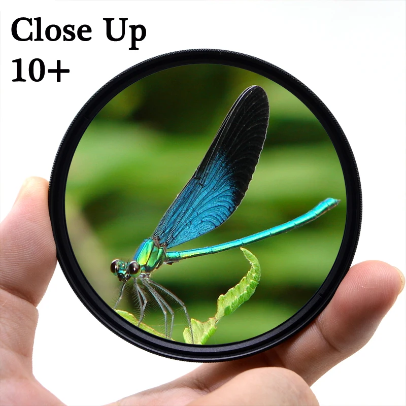 KnightX Macro close up 10+ Camera Lens Filter For canon sony nikon photography d3300 1300d 2000d d5100 d70 dslr 52mm 58mm 67mm