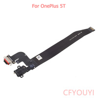 For OnePlus 5T USB Charger Charging Port Dock Connector Flex Cable Replace Part 1+5T