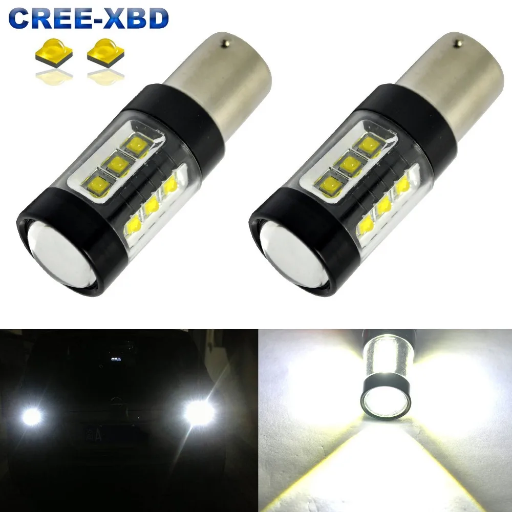 

High Power S25 1156 80W P21W 382 CREE Chip LED Reverse/Backup/DRL/Car Diode Light BA15S Sourcing Light 12-24V CANBUS ERROR FREE