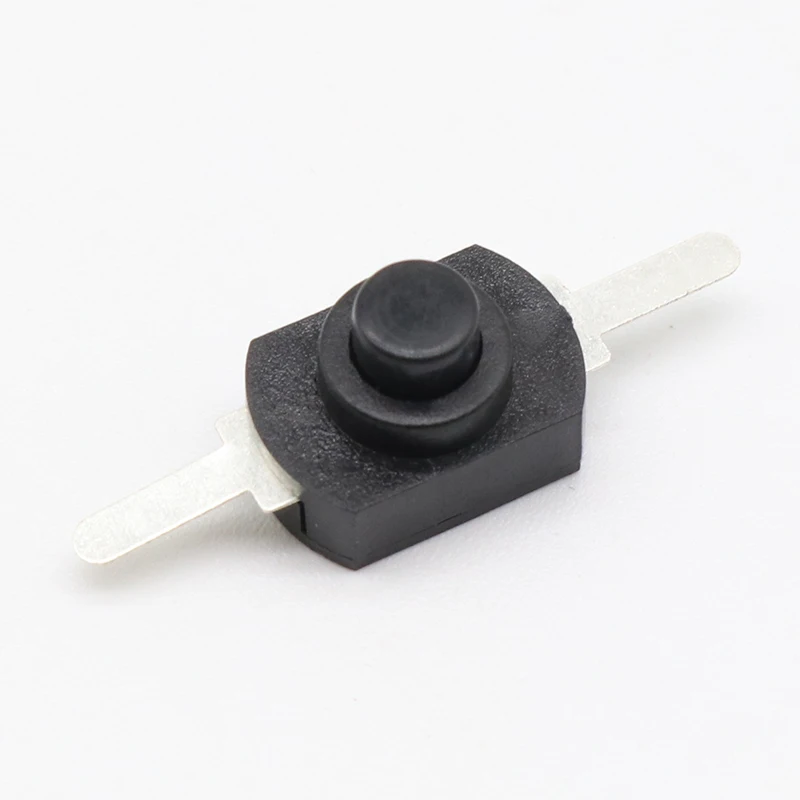 20pcs DC 30V 1A Black On Off Mini Push Button Switch for Electric Torch