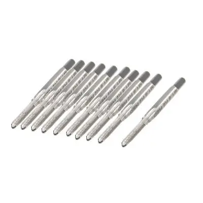 1.8mm Dia 3 Flutes HSS Screw Thread Taper Tap 10 Pcs