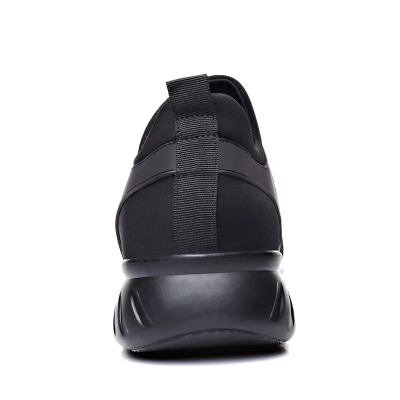 2025 Men\'s Shoes Quality Lycra+ Cow Leather Shoes Brand 5CM Increasing British Shoes New Summer Black Man Casual Height Shoes